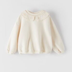 Zara Girls Sweatshirt Blouse (12-18m)